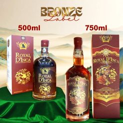 Rượu sâm Maca & thảo mộc Royal D'Inca Bronze Label 27% Vol